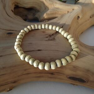 🔴 5 for $10 ONE Elegant Wooden Beaded Stretchy Bracelet
